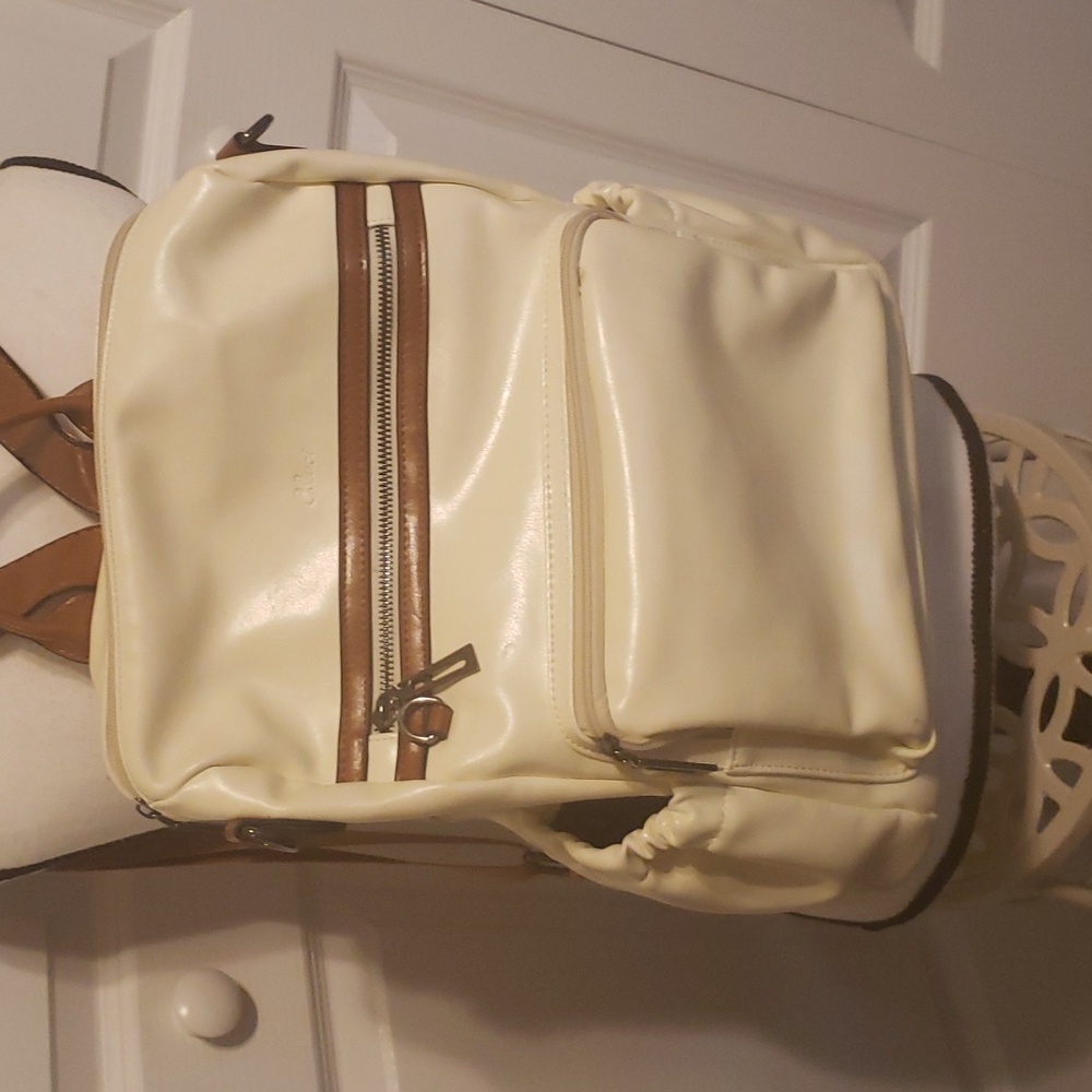 Vegan Leather backpack NWOT